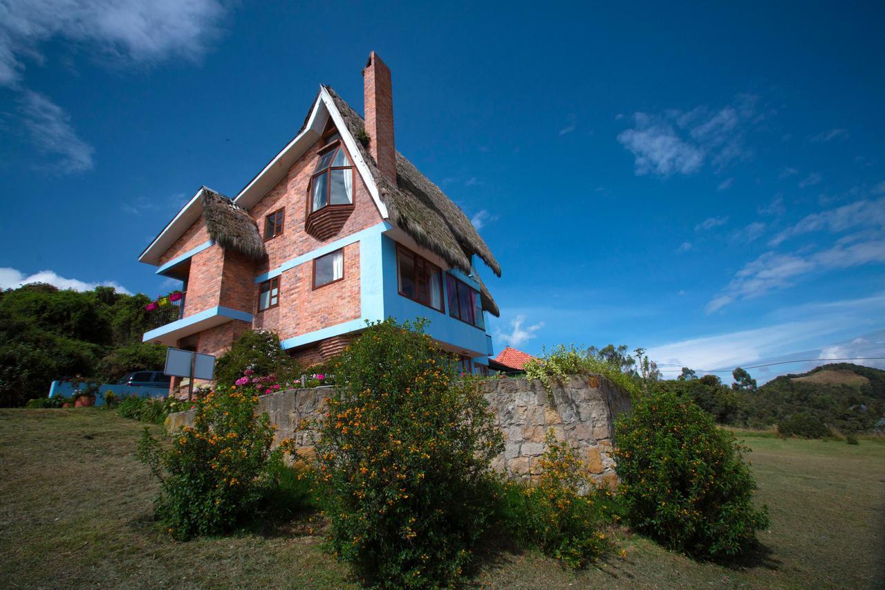 Hotel Hacienda Betania Guasca Exteriör bild