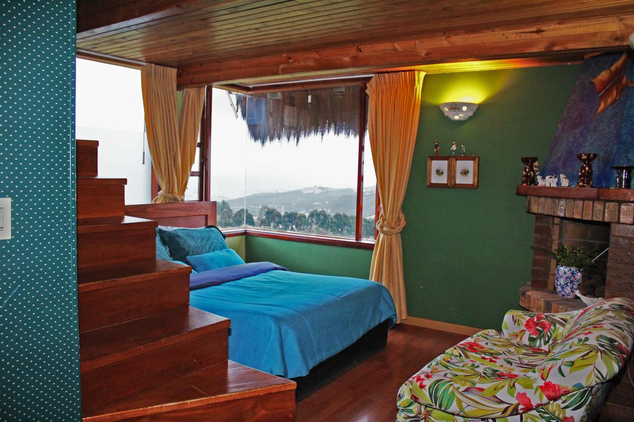 Hotel Hacienda Betania Guasca Exteriör bild